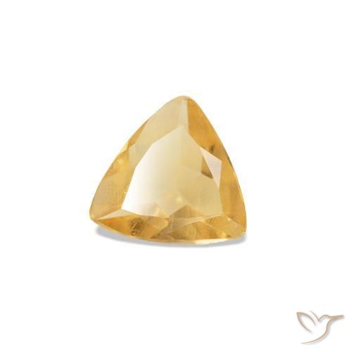 Citrino Laranja claro-dourado Natural 0.26ct, Trilhão, VS