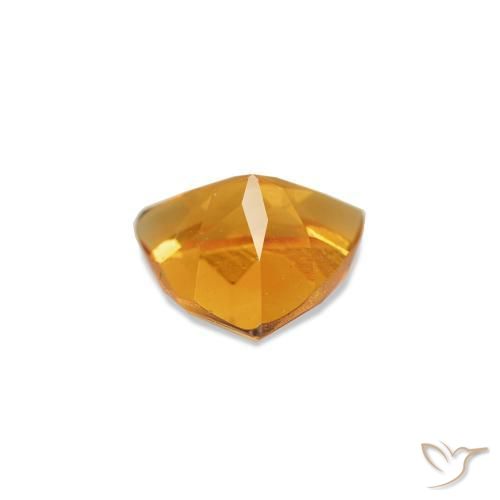 Citrino Laranja-dourado médio Natural 0.36ct, Trilhão, VVS-VS