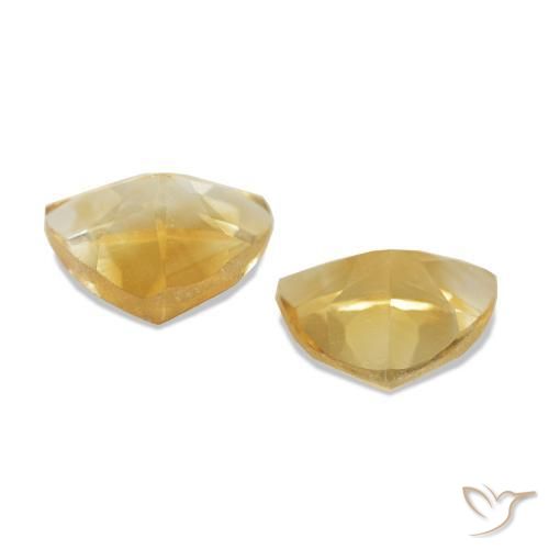Pedras preciosas de Citrino Ouro natural de 0.70 ct, Trilhão, VS