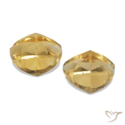 Pedras preciosas de Citrino Laranja Dourado Profundo natural de 1.49 ct, Trilhão, VS-SI