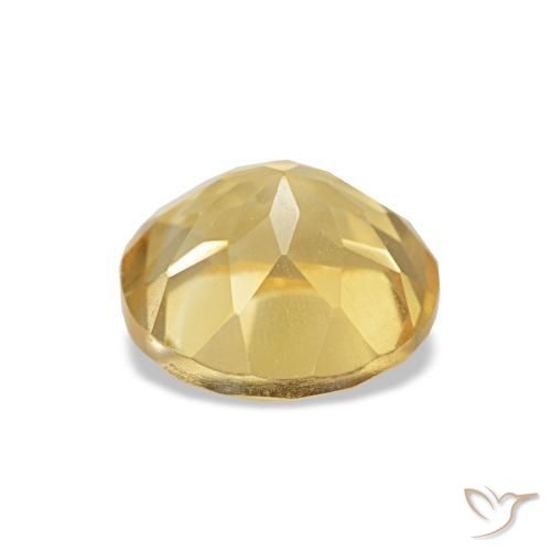 Citrino Luz Dourada Natural 1.26ct, Corte Redondo, VVS