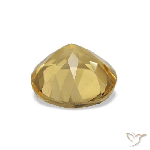 Citrino Luz amarela Natural 1.04ct, Corte Redondo, VVS