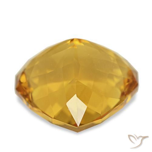 Citrino Laranja-Ouro Natural 6.33ct, Formato de pêra, VVS