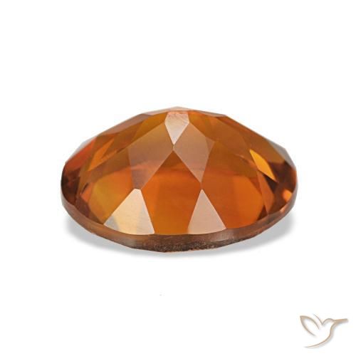 Citrino laranja avermelhado Natural 1.74ct, Corte Oval, VVS