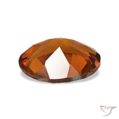 Citrino Laranja Profundo Natural 1.32ct, Corte Oval, VS