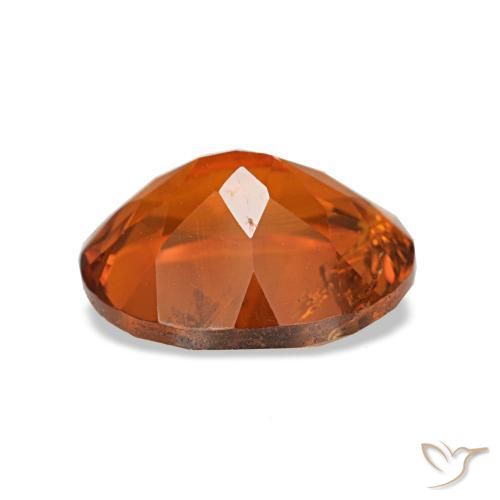 Citrino Laranja Profundo Natural 1.76ct, Corte Oval, VS-SI