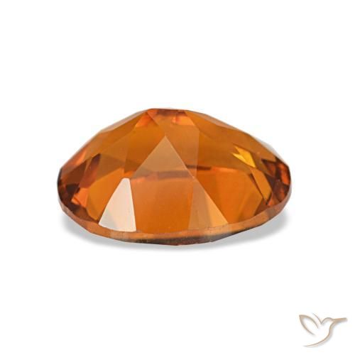 Citrino Laranja Médio Natural 1.62ct, Corte Oval, VVS
