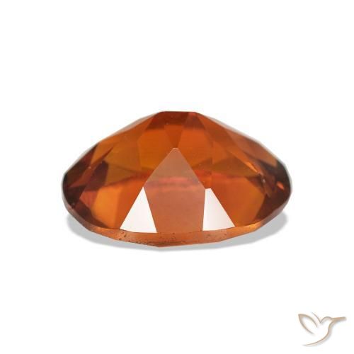 Citrino âmbar laranja Natural 1.58ct, Corte Oval, VS