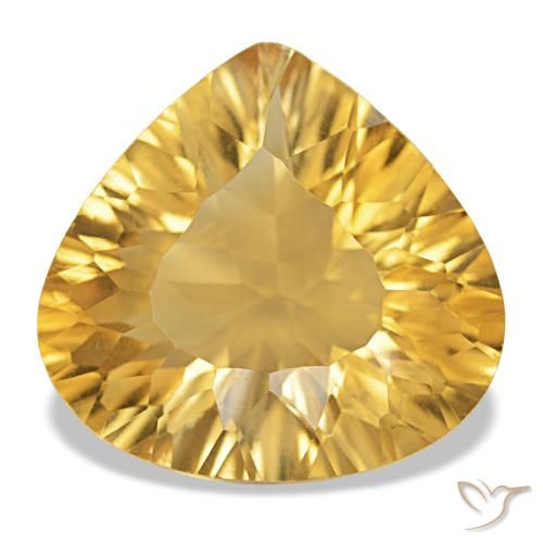 11.94ct Ouro Citrino, Formato de pêra, VS