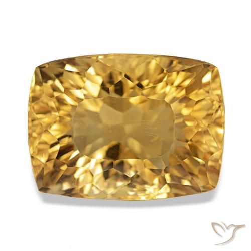 11.95ct ouro profundo Citrino, baguete, VS