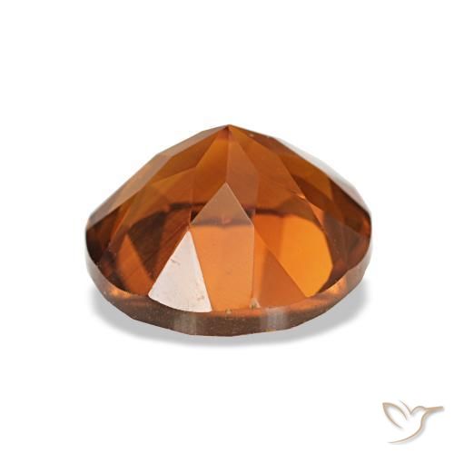 Citrino Laranja Profundo Natural 1.84ct, Corte Redondo, VVS