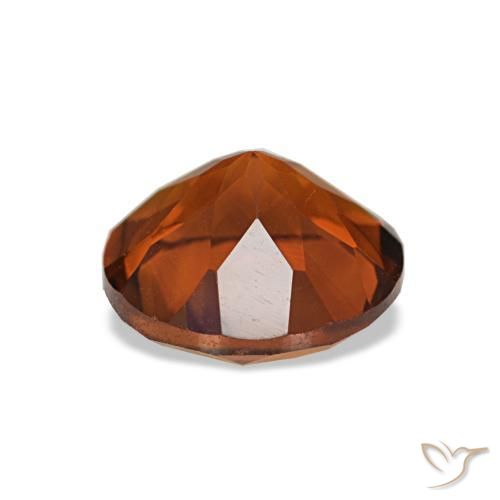 Citrino Laranja escuro Natural 1.86ct, Corte Redondo, VS
