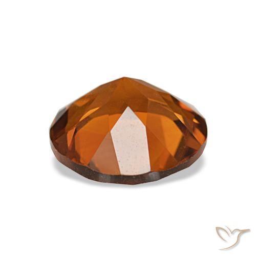 Citrino fogo laranja Natural 1.50ct, Corte Redondo, VS