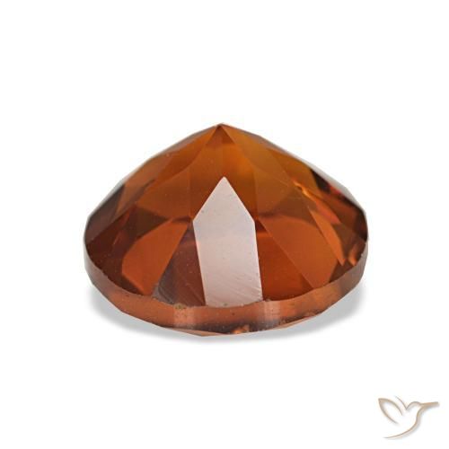 Citrino laranja avermelhado Natural 1,85ct, Corte Redondo, VS