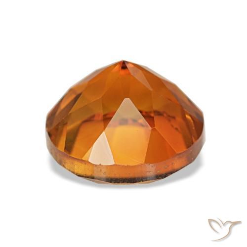 Citrino Laranja Profundo Natural 2.19ct, Corte Redondo, VS