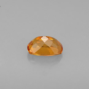 Clinohumita Amarelo alaranjado Natural 0.59ct, Almofada cortada, VS