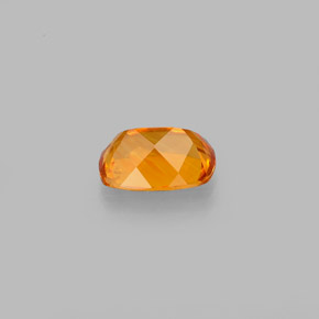 Clinohumita Amarelo alaranjado Natural 0.59ct, Almofada cortada, VS