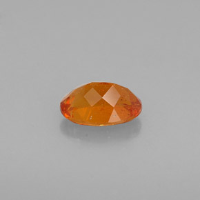 Clinohumita Amarelo alaranjado Natural 0.64ct, Corte Oval, VS-SI