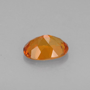 Clinohumita Amarelo alaranjado Natural 0.60ct, Corte Oval, VS-SI
