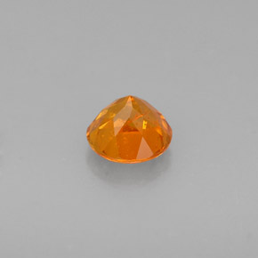 Clinohumita Amarelo alaranjado Natural 0.46ct, Corte Redondo, VS
