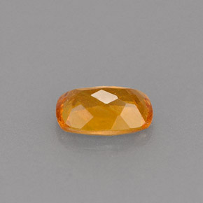 Clinohumita laranja natural 0,51ct, almofada cortada, VS-SI
