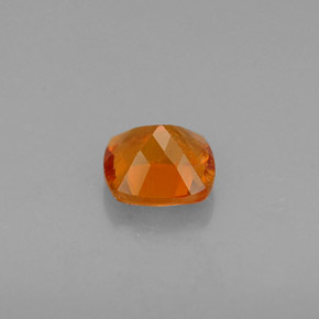 Clinohumita laranja natural 0,51ct, almofada cortada, VS