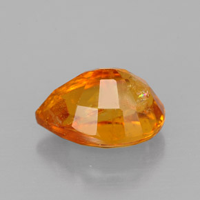 Clinohumita Amarelo alaranjado Natural 2.45ct, Formato de pêra, SI