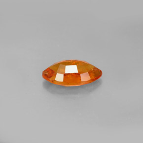 Clinohumita Amarelo alaranjado Natural 1.36ct, Marquesa, VS-SI