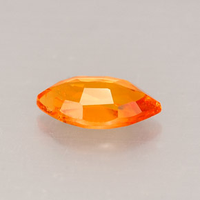 Clinohumita Amarelo alaranjado Natural 0.67ct, Marquesa, VS-SI