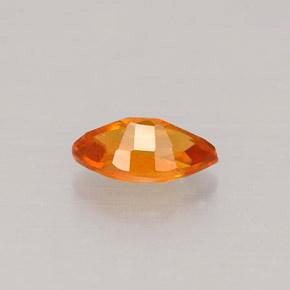 Clinohumita laranja natural 0,56ct, marquise, VS