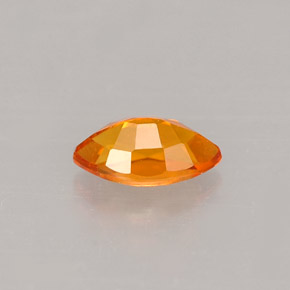 Clinohumita Amarelo alaranjado Natural 0.37ct, Marquesa, VS