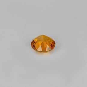 Clinohumita Amarelo alaranjado Natural 0.39ct, Corte Redondo, VS-SI