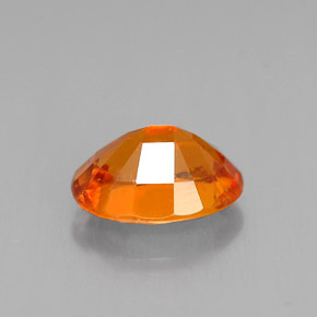 Clinohumita Amarelo alaranjado Natural 1.47ct, Corte Oval, VS-SI