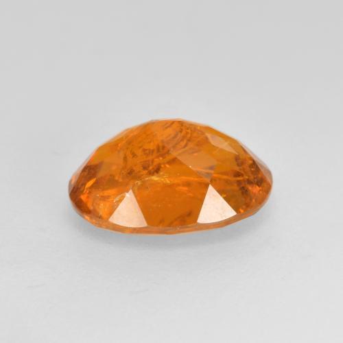 Clinohumita âmbar laranja Natural 1.66ct, Corte Oval, SI-I1