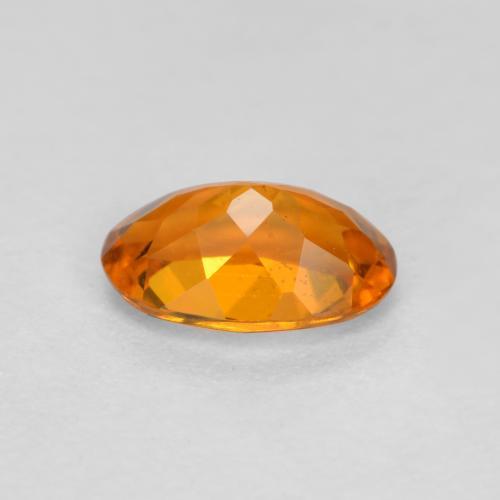 Clinohumita Laranja Profundo Natural 0.41ct, Corte Oval, VS-SI