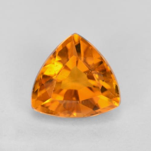 Clinohumita laranja natural 0,59ct, trillion, VS