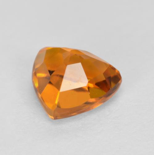 Clinohumita laranja natural 0,59ct, trillion, VS