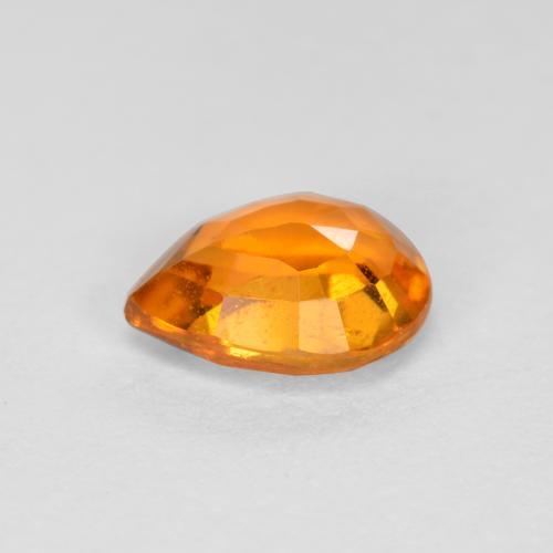 Clinohumita Cidra de Laranja Natural 0.47ct, Formato de pêra, SI