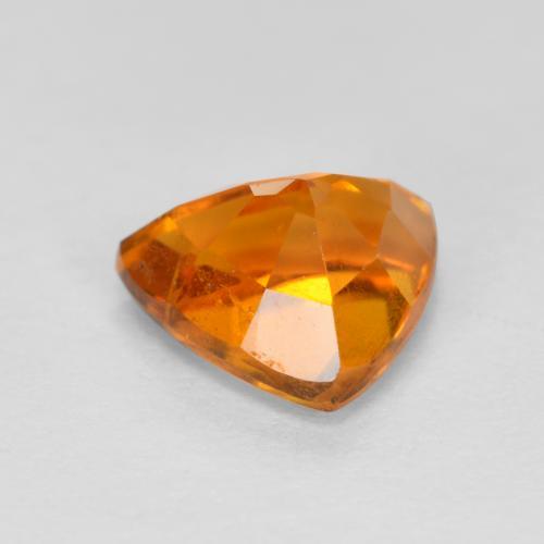 Clinohumita laranja natural 0,87ct, trillion, SI