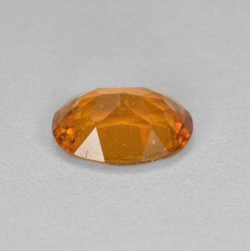 Clinohumita Laranja Médio Natural 1.21ct, Corte Oval, SI
