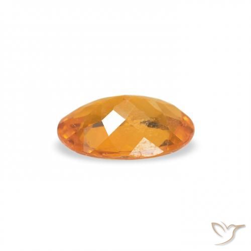 Clinohumita Medium Light-Orange Natural 0.39ct, oval, SI