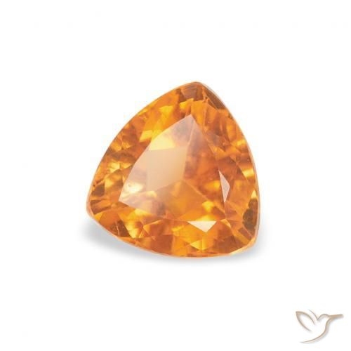 Clinohumita Laranja Médio Natural 0.50ct, Trilhão, SI