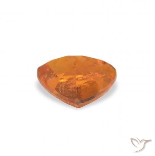 Clinohumita Laranja Médio Natural 0.91ct, Trilhão, SI