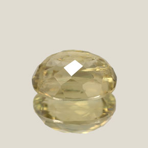 Diasporo de mudança de cor  natural 6,98ct, corte oval, SI