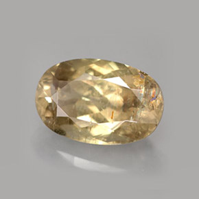 Diasporo de mudança de cor  natural 5,51ct, corte oval, SI