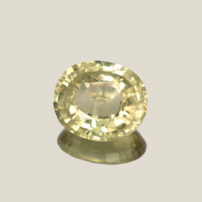 Diasporo de mudança de cor  natural 3,14ct, corte oval, VS