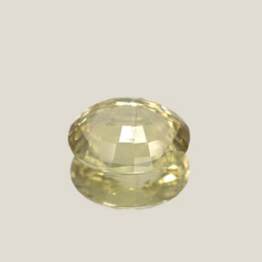 Diasporo de mudança de cor  natural 3,14ct, corte oval, VS