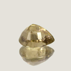Diasporo de mudança de cor  natural 4,37ct, formato de pêra, SI