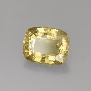 Diasporo de mudança de cor  natural 3,74ct, almofada cortada, SI