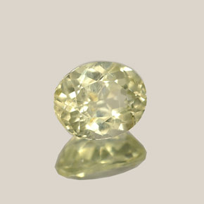 Diasporo de mudança de cor  natural 0,99ct, corte oval, VS
